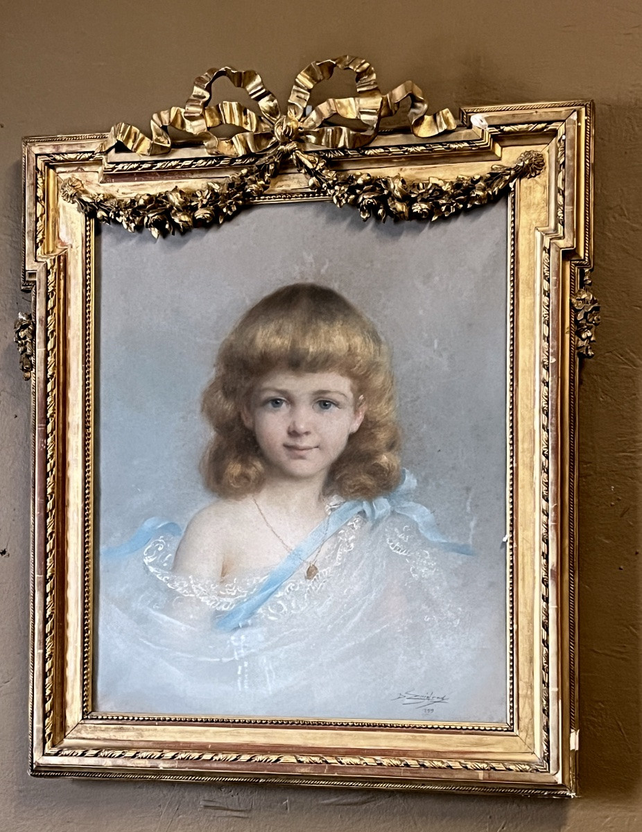 Delphin  Enjolras (1857-1945) - enfant au ruban-photo-4