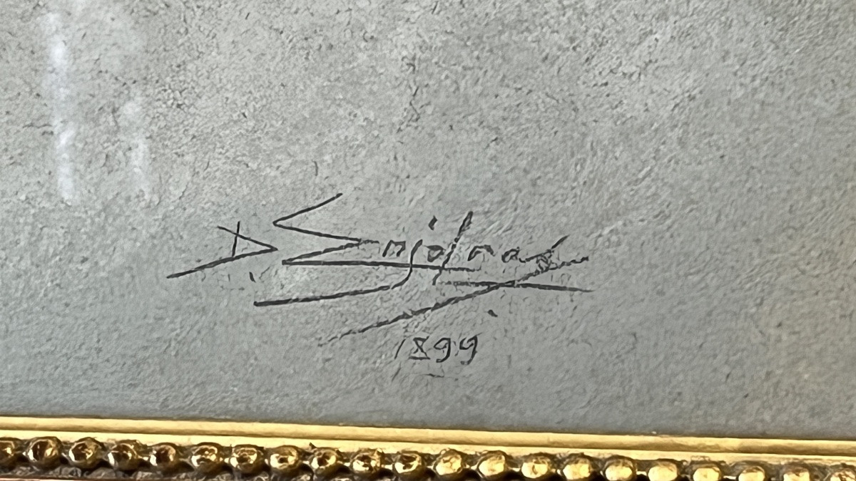 Delphin  Enjolras (1857-1945) - enfant au ruban-photo-1