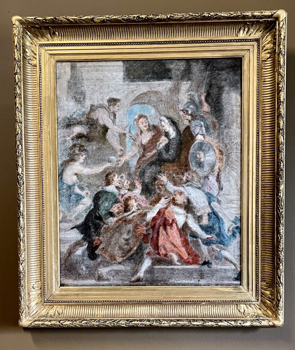 The Muse Crowned With The Sun And The Moon 