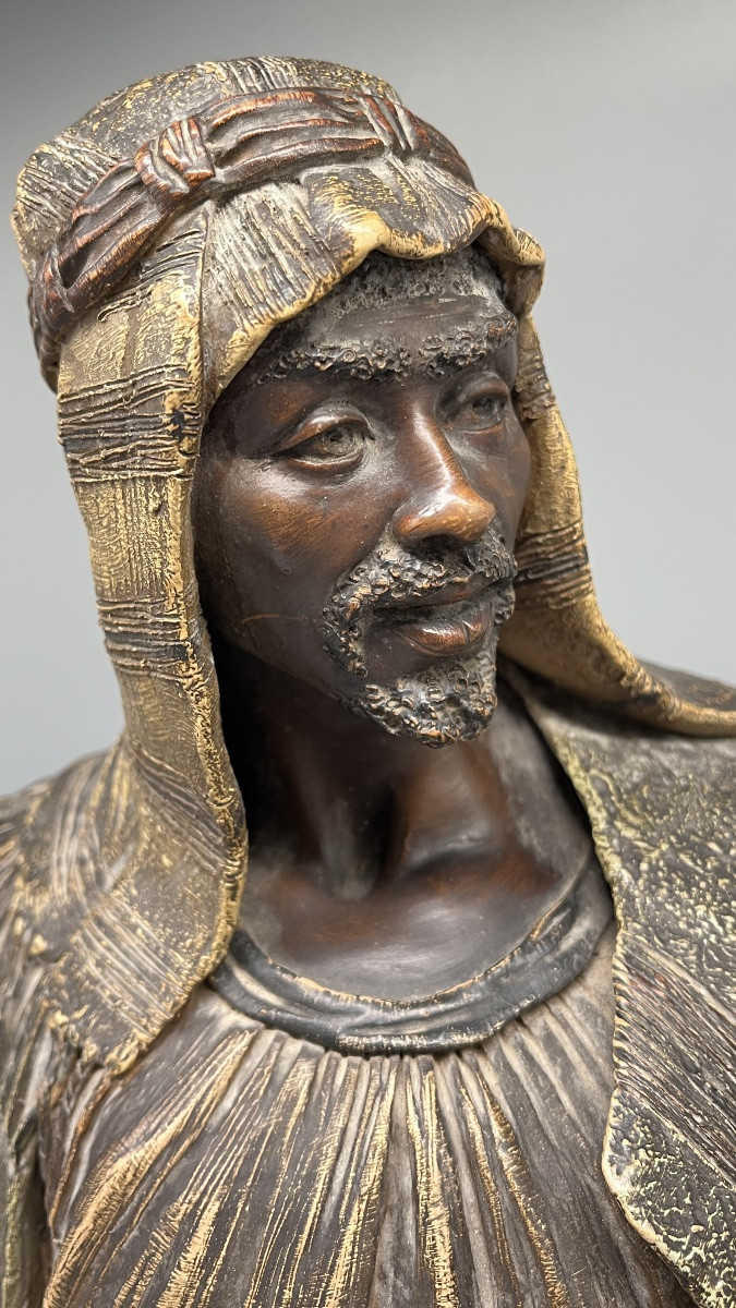 Fr. Goldsheider - Pair Of Oriental Busts - Circa 1880 Vienna -photo-2