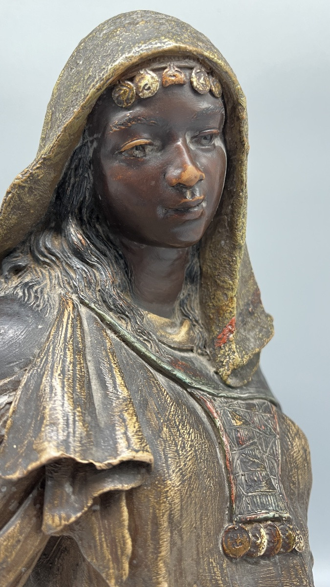 Fr. Goldsheider - Pair Of Oriental Busts - Circa 1880 Vienna -photo-3