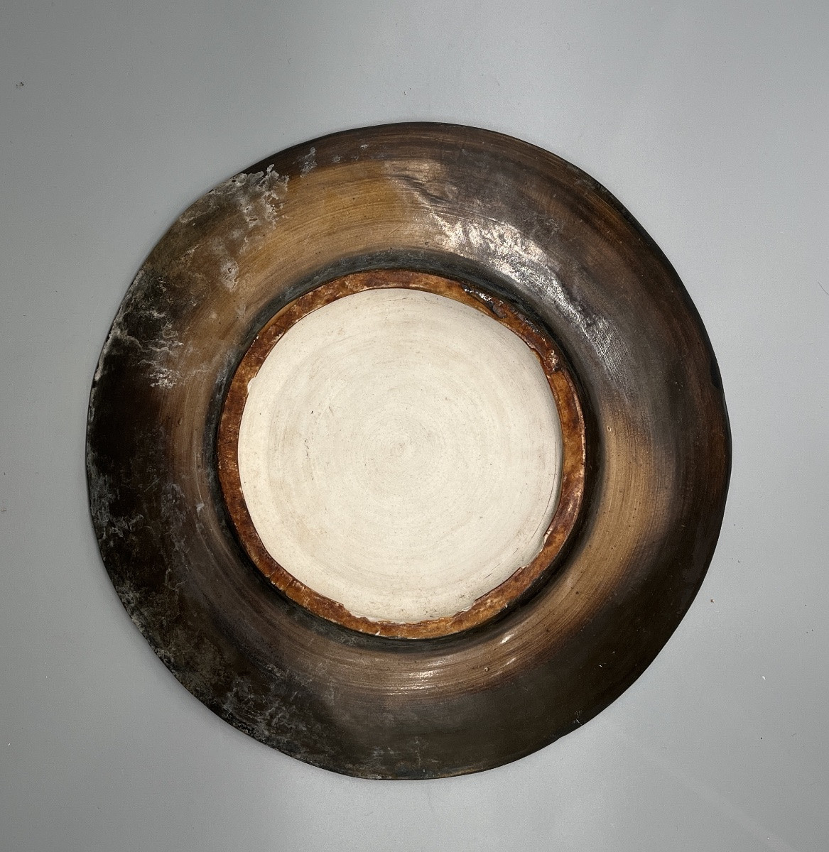 Plat en céramique - Femme - XX ème-photo-3