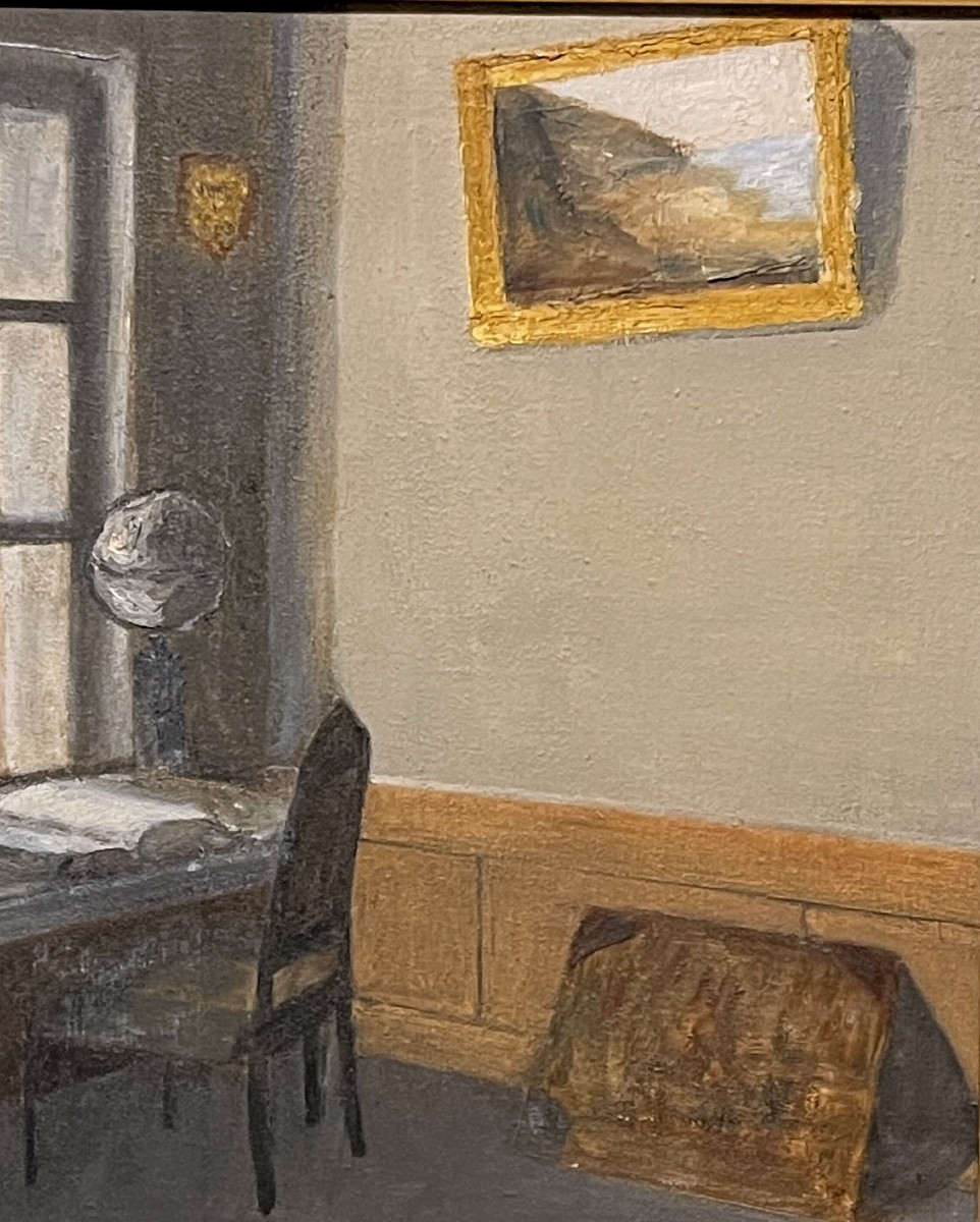 Scène d’intérieur  fin 19e  - Abbé François Cartel ( Caen?)-photo-3