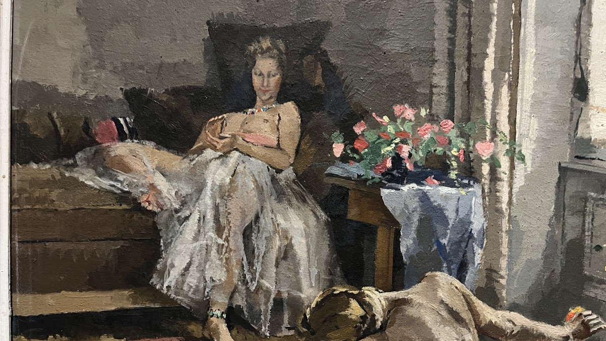 Reine Virely-Colmez  (Nancy 1906-1946) Les ballerines dans leur intimité.-photo-3