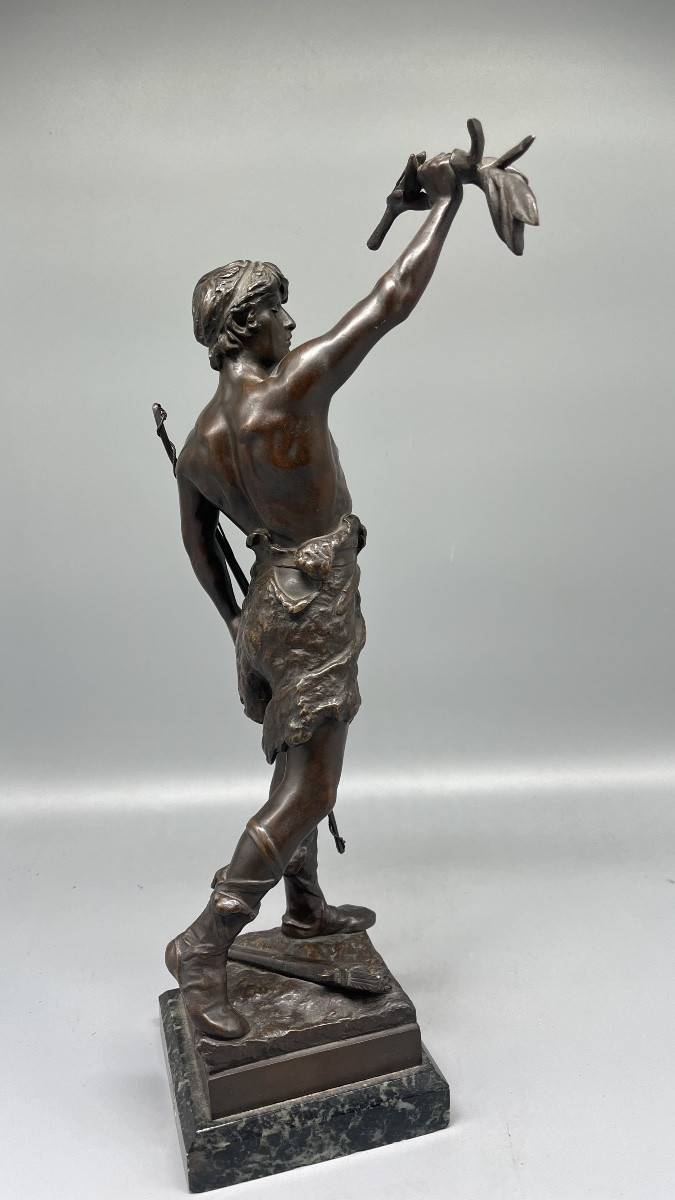 Le vainqueur par Marioton Eugène (1854-1933)-photo-4