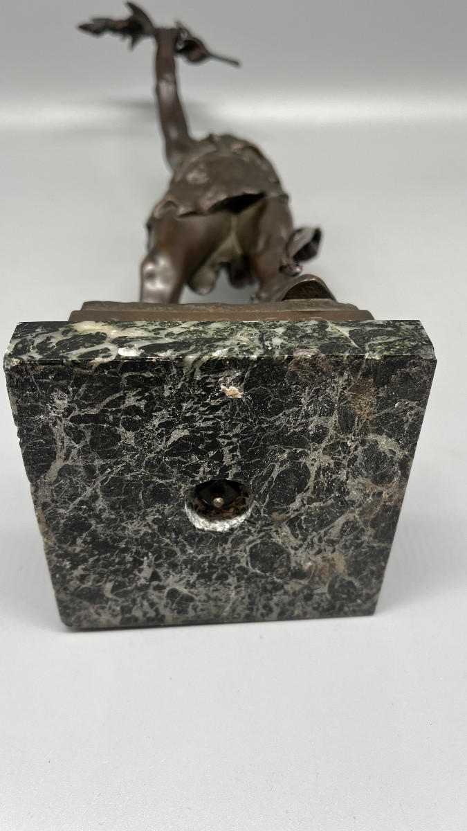 Le vainqueur par Marioton Eugène (1854-1933)-photo-1