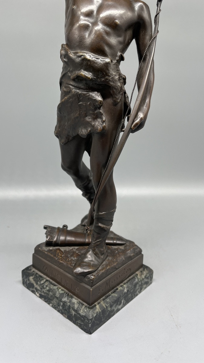 Le vainqueur par Marioton Eugène (1854-1933)-photo-4