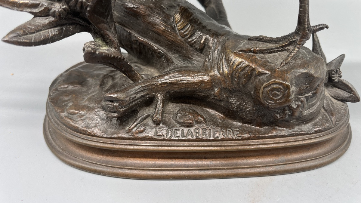 Partridge By Ep Delabrierre 1829-1912-photo-1