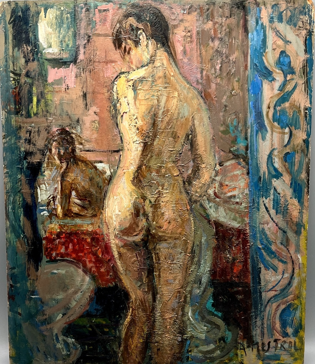 Women In The Bath - Armand Mestral