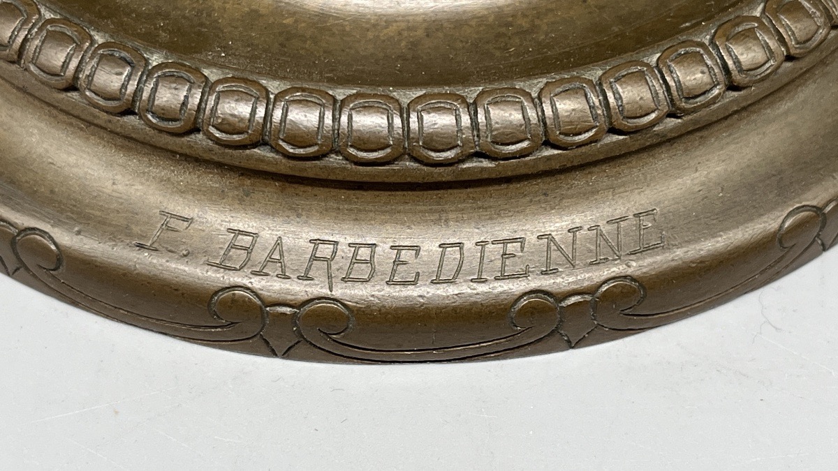 Pair Of Candlesticks - Barbedienne 19th Century-photo-1