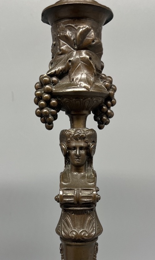 Pair Of Candlesticks - Barbedienne 19th Century-photo-5