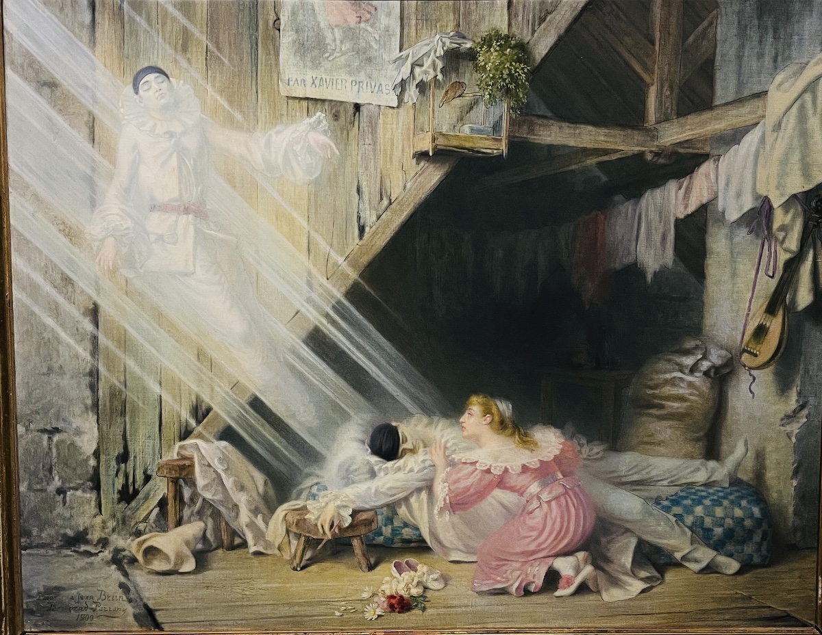 The Rebirth Of Pierrot - A. Bertrand-perrony (?-1903)-photo-2