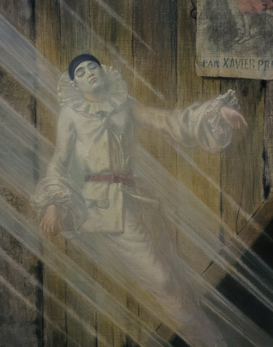 The Rebirth Of Pierrot - A. Bertrand-perrony (?-1903)-photo-3