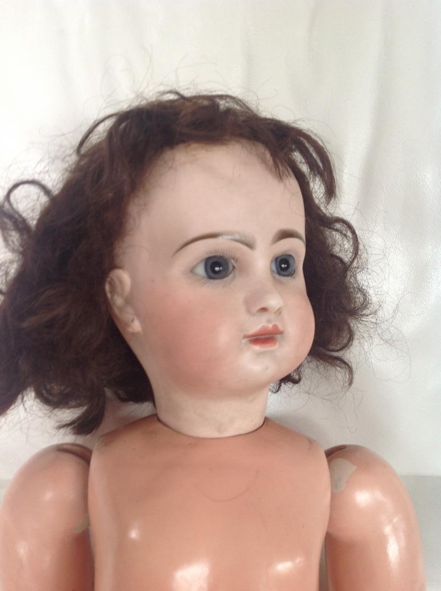Baby Twin Mouth Closed Period Émile Douillet 19th-photo-2