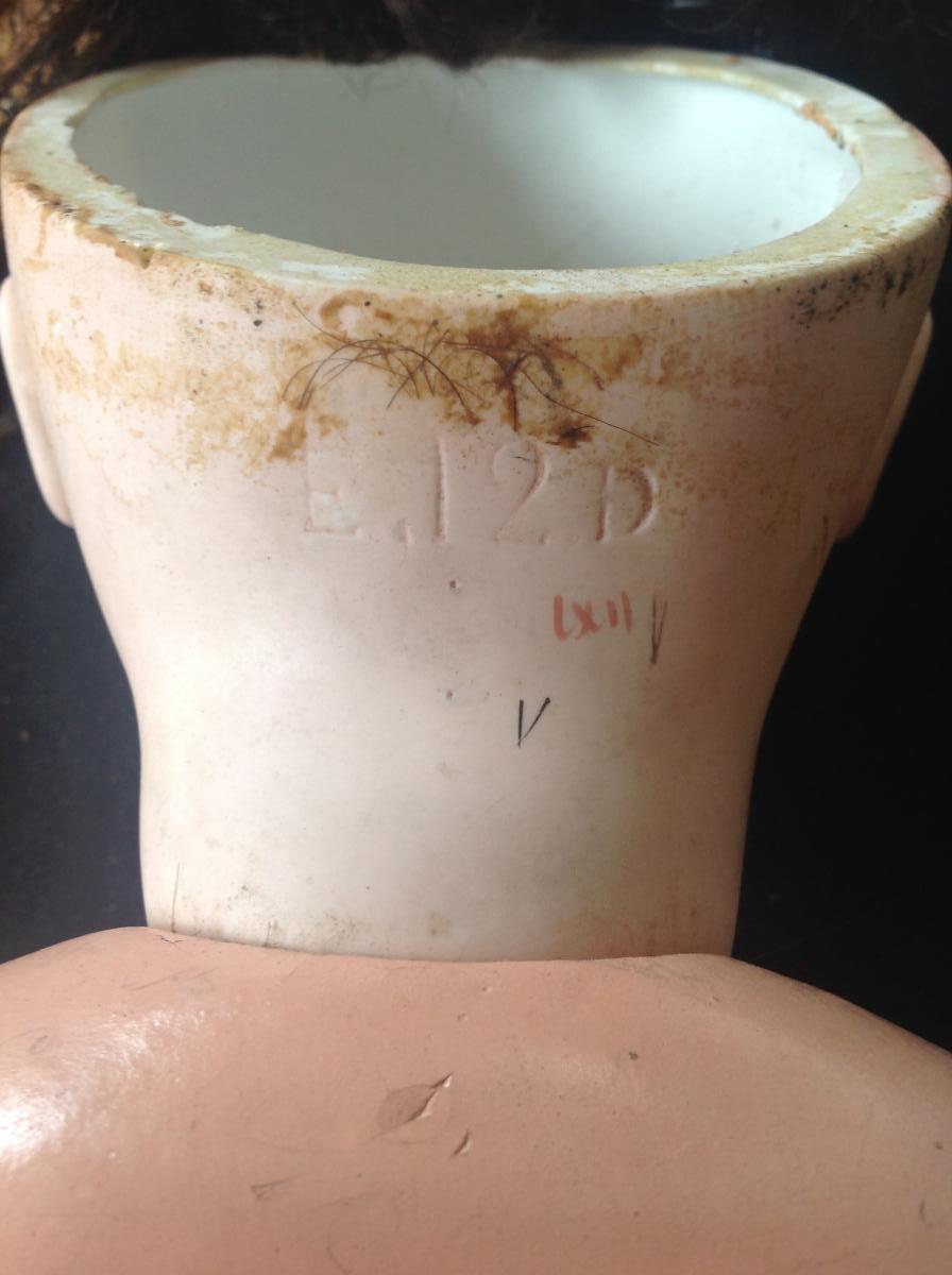 Baby Twin Mouth Closed Period Émile Douillet 19th-photo-4