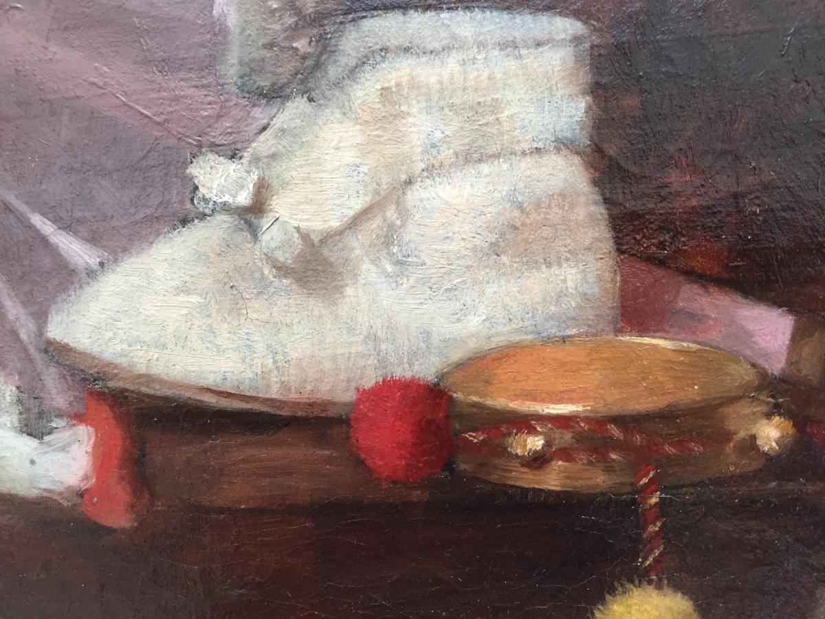 Nature Morte Aux Jouets - Henri Pierre Jamet (1858-1921)-photo-3