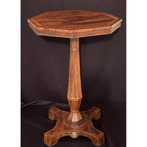 Biedermeier Pedestal Table? English? - Early 19th