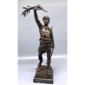 Le vainqueur par Marioton Eugène (1854-1933)