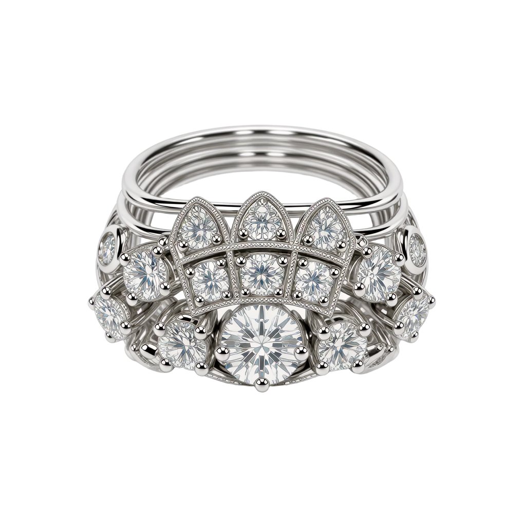 18kt White Gold Ring-photo-2