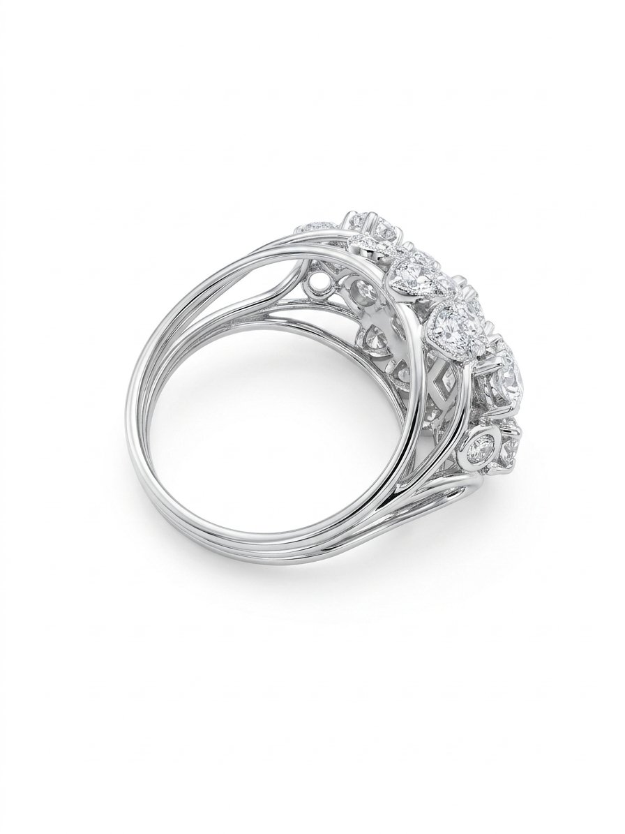 18kt White Gold Ring-photo-2