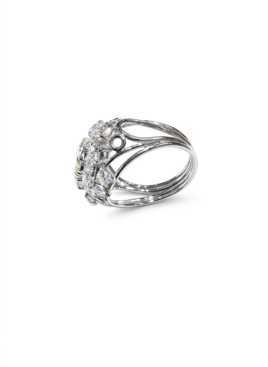 18kt White Gold Ring-photo-3