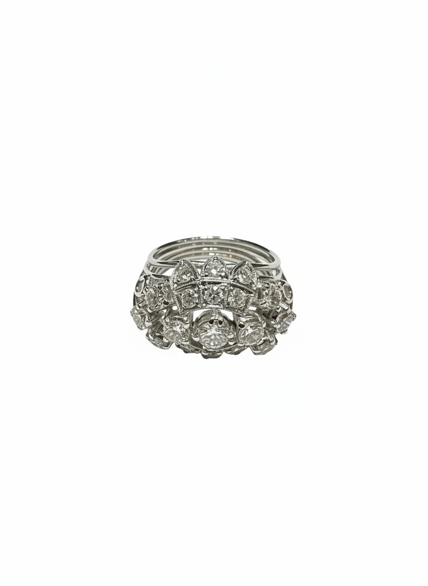 18kt White Gold Ring
