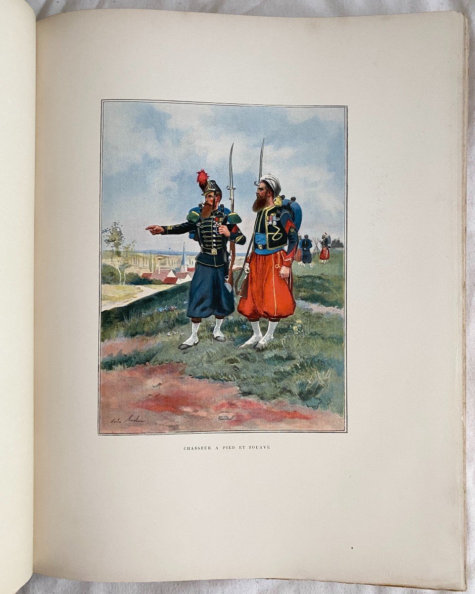 La Garde (1854-1870) Par Le Capitaine Richard Avec 380 Gravures  Librairie Furne 1898 Militaria-photo-6