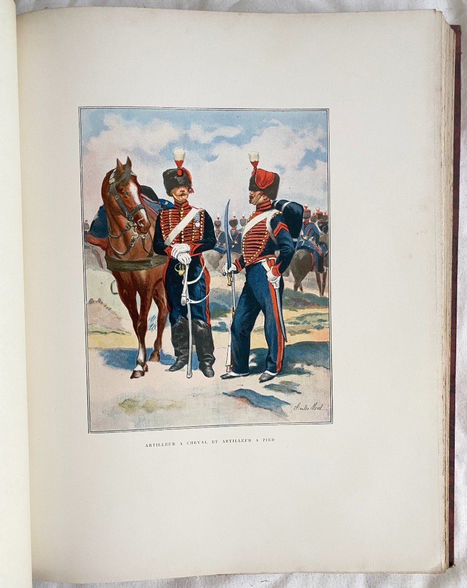 La Garde (1854-1870) Par Le Capitaine Richard Avec 380 Gravures  Librairie Furne 1898 Militaria-photo-7