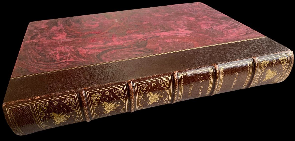 La Garde (1854-1870) Par Le Capitaine Richard Avec 380 Gravures  Librairie Furne 1898 Militaria