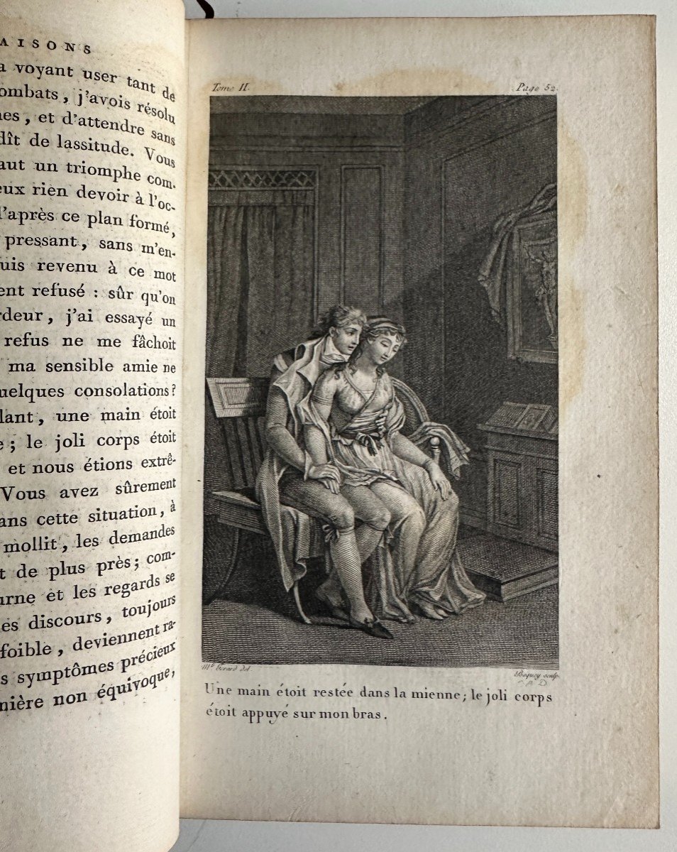 Les Liaisons Dangereuses 1796 Pierre Choderlos De Laclos Reliure Plein Maroquin Signée Gruel-photo-8