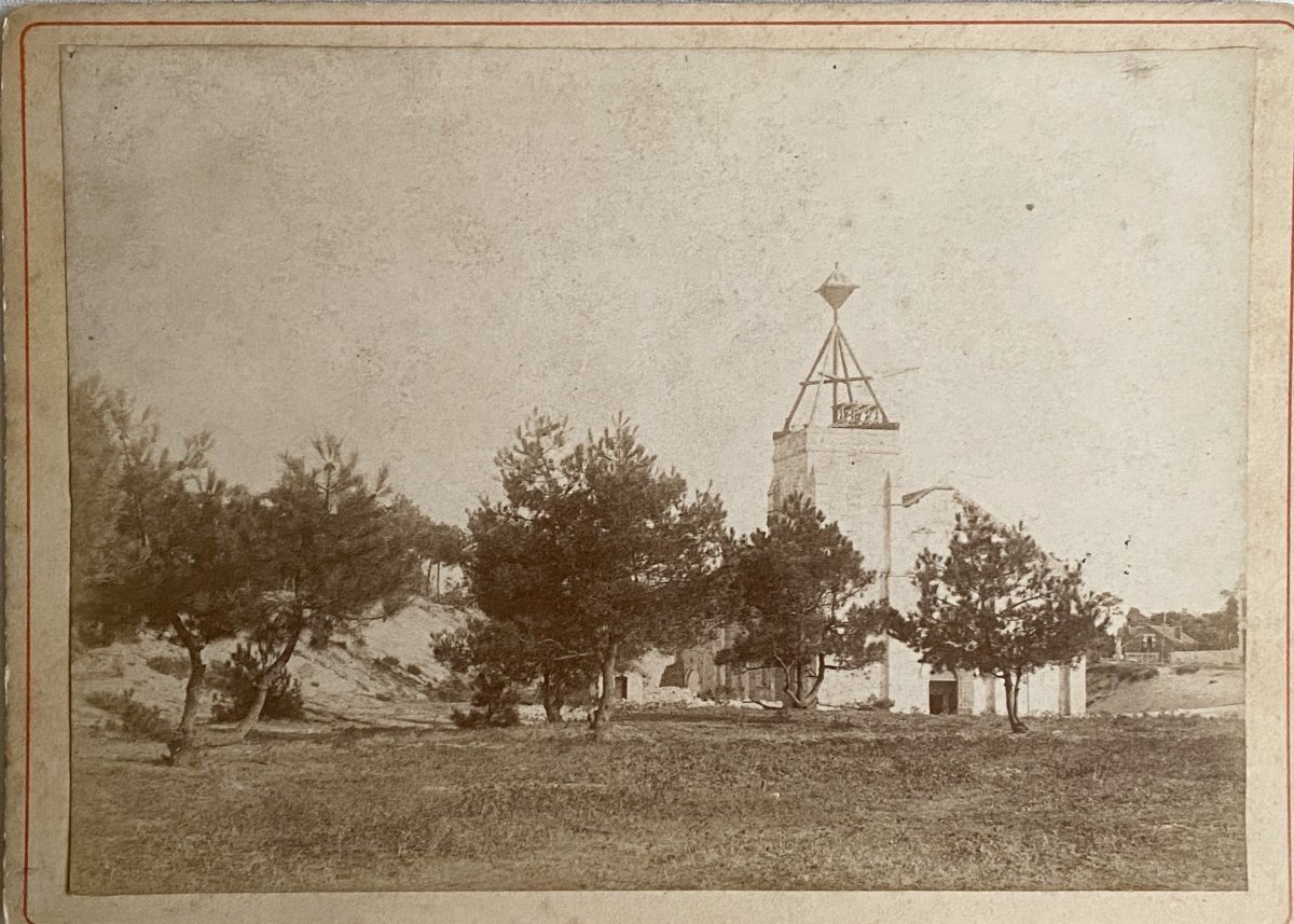 Rare Set Of 9 Photos By Hippolyte Peragallo Period 1870/1880 Representing Soulac Sur Mer-photo-5