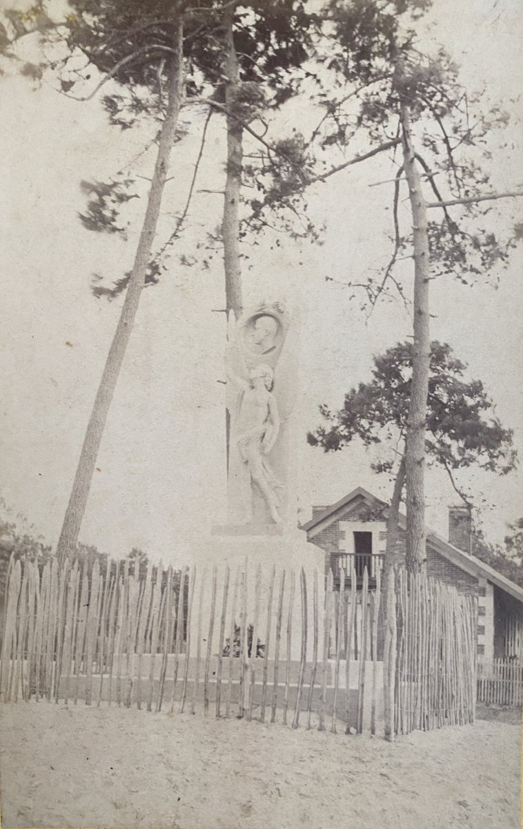 Rare Set Of 9 Photos By Hippolyte Peragallo Period 1870/1880 Representing Soulac Sur Mer-photo-7