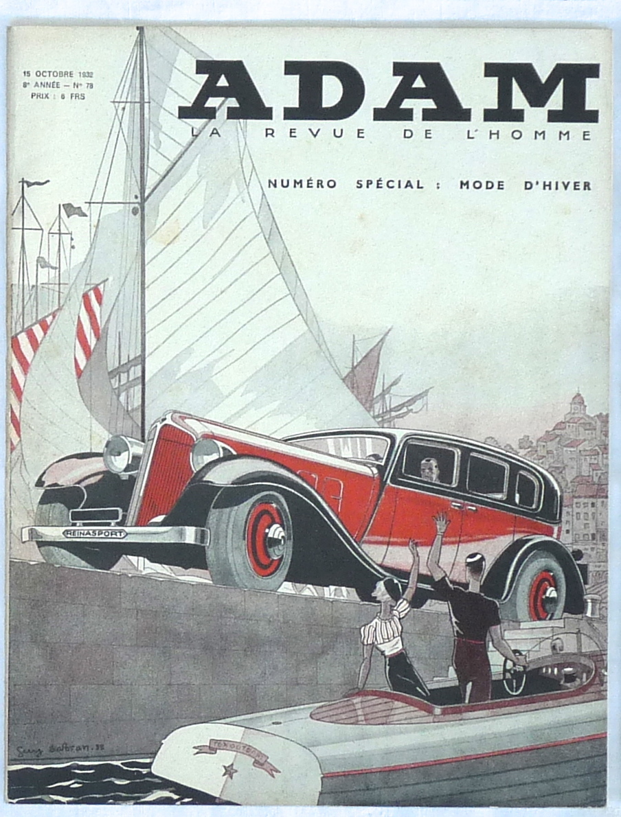 Adam The Journal Of Man - 12 Numbers - Full Year 1932 From No. 69 At No. 80 - Men's Fashion-photo-3