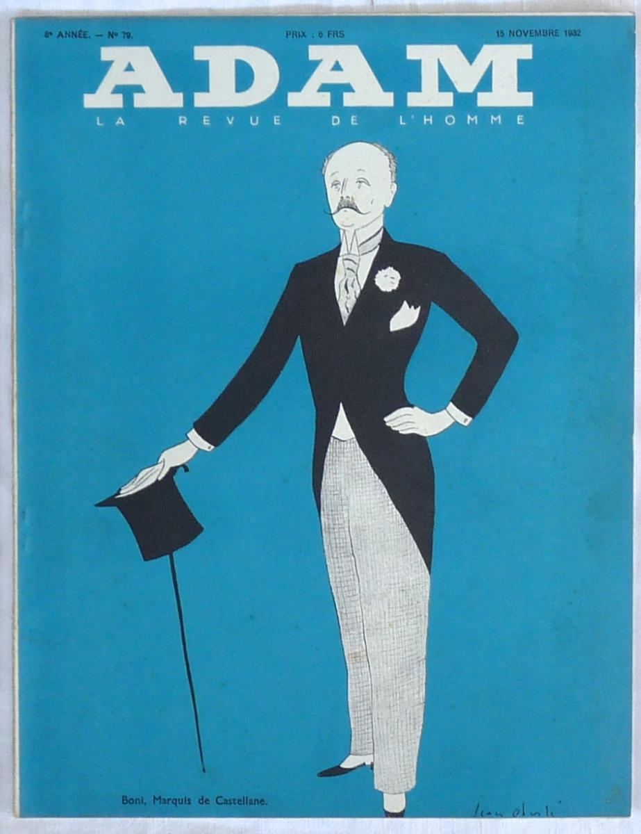Adam La Revue De l'Homme - 12 Numéros - Année 1932 Complète Du N°69 Au N°80 - Mode Masculine-photo-1