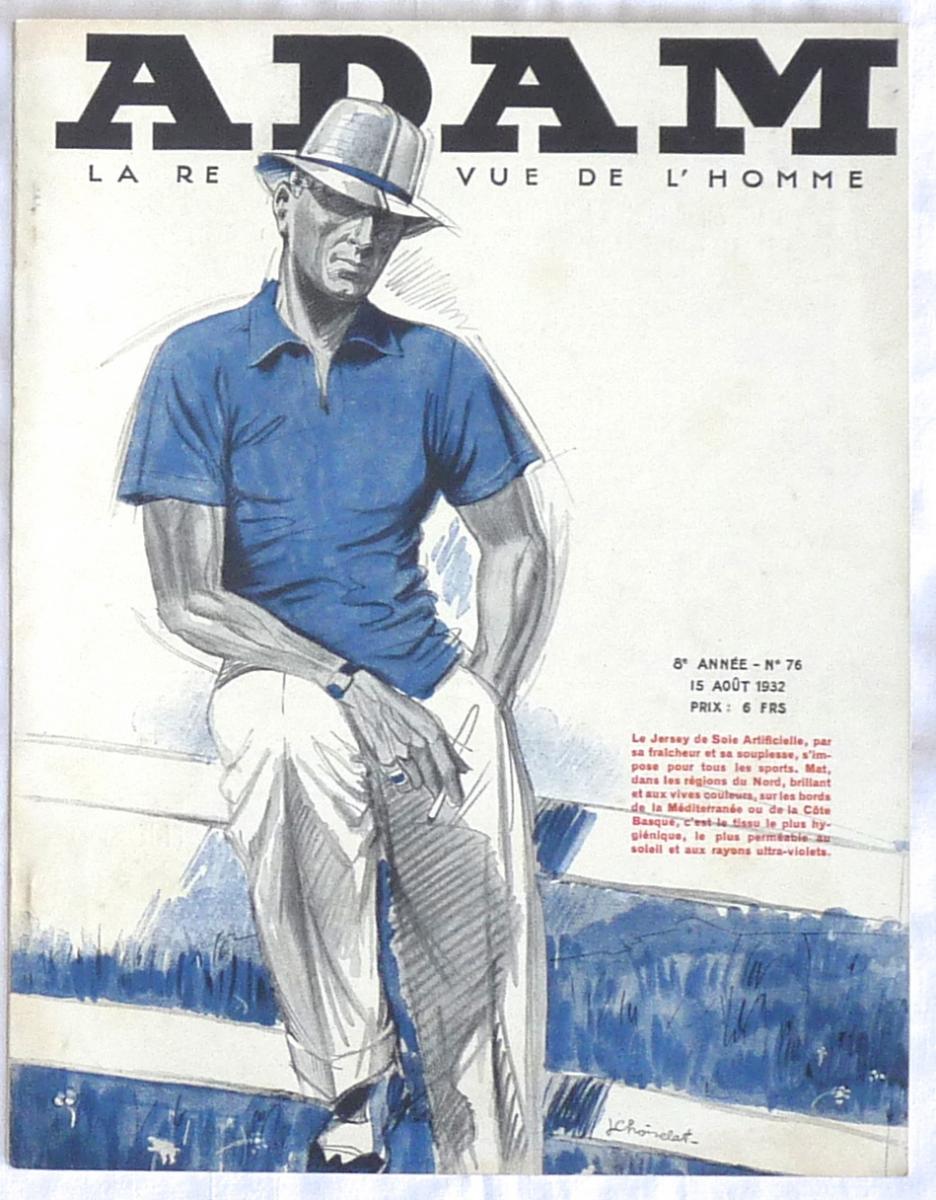 Adam La Revue De l'Homme - 12 Numéros - Année 1932 Complète Du N°69 Au N°80 - Mode Masculine-photo-3