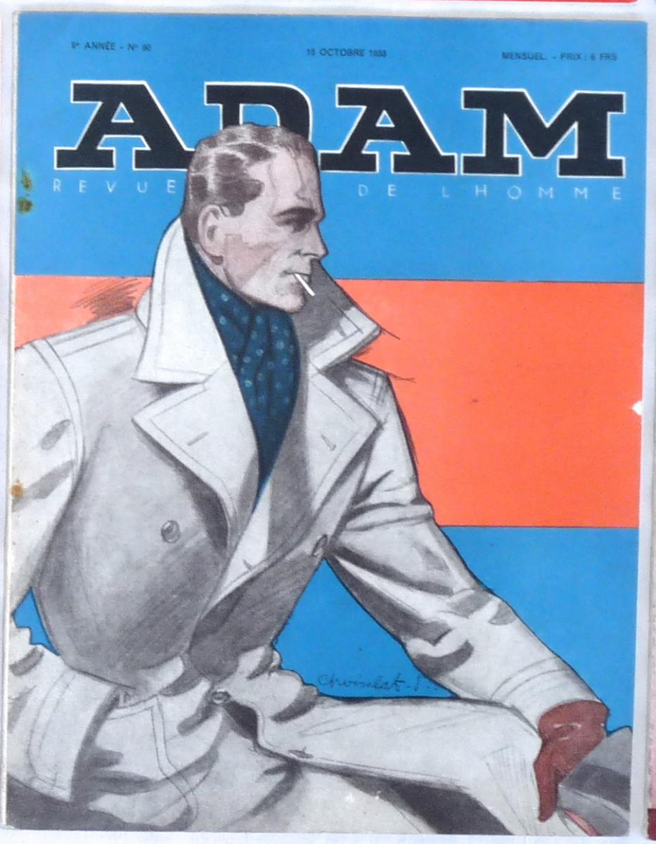 Adam La Revue De l'Homme - 12 Numéros - Année 1933 Complète Du N°81 Au N°92 - Mode Masculine-photo-2