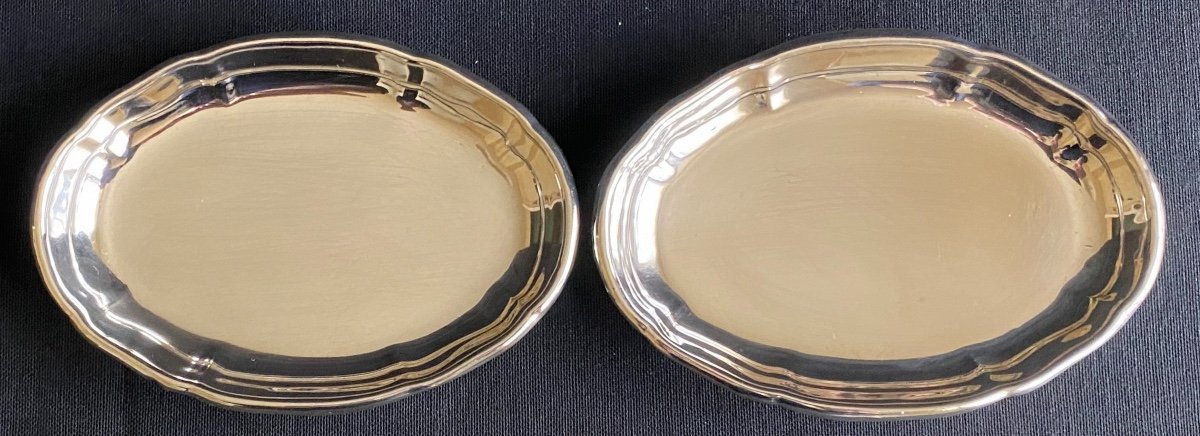 Ottoman Art Incense Box And Pair Of Ring Holders Sterling Silver-photo-1