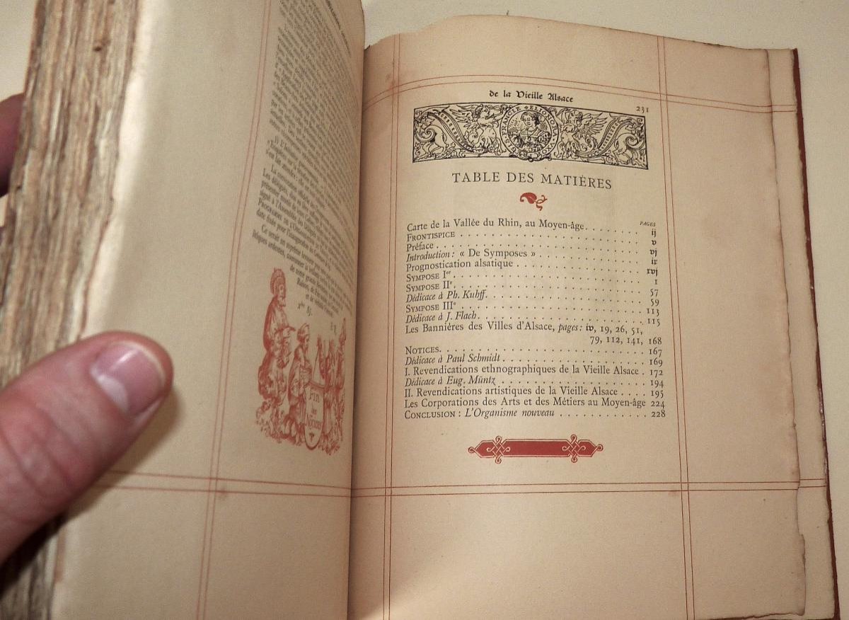 The Table Talks Of Old Alsace - Reiber Emile - Original Edition Of 1886-photo-4