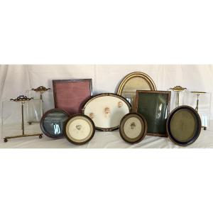 12 Antique Photo Frames 