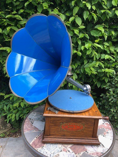 Phonographe à Disque " Standard Modèle A "-photo-3