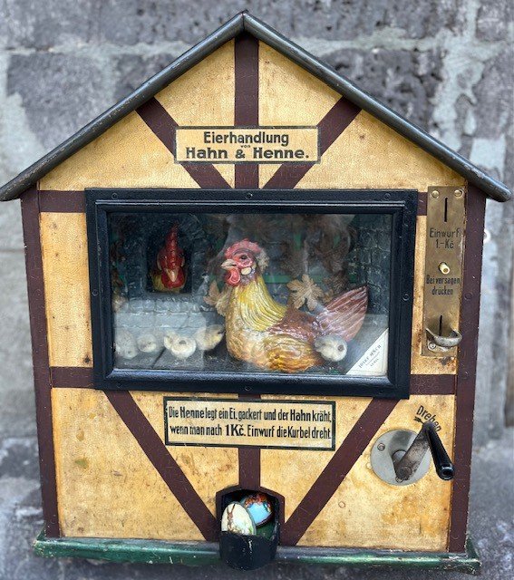 Poule Automate " Les Oeufs De La Ferme "-photo-3