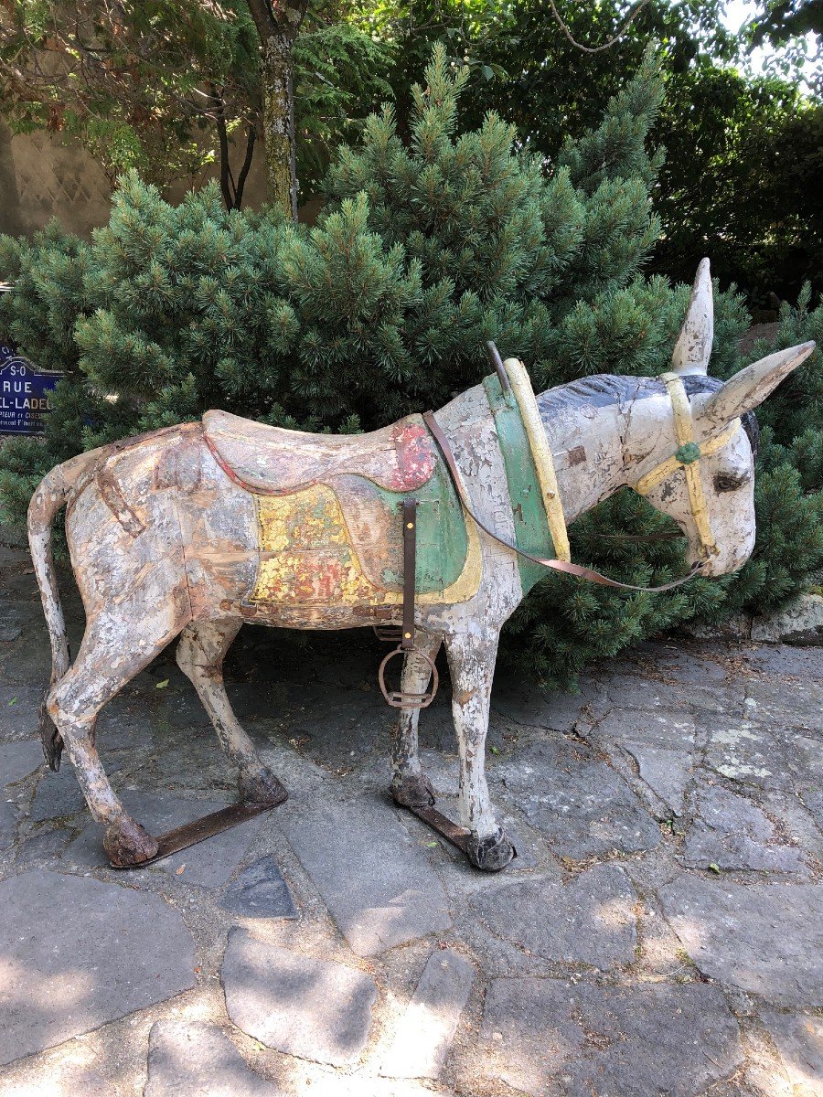 Donkey With Tilting Head By Gustave Bayol (1859-1931)-photo-2