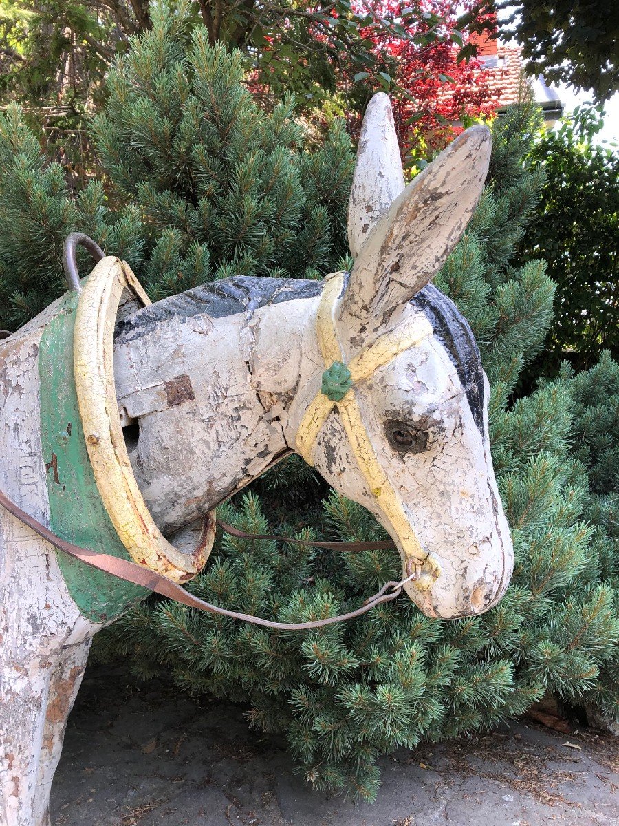 Donkey With Tilting Head By Gustave Bayol (1859-1931)-photo-3