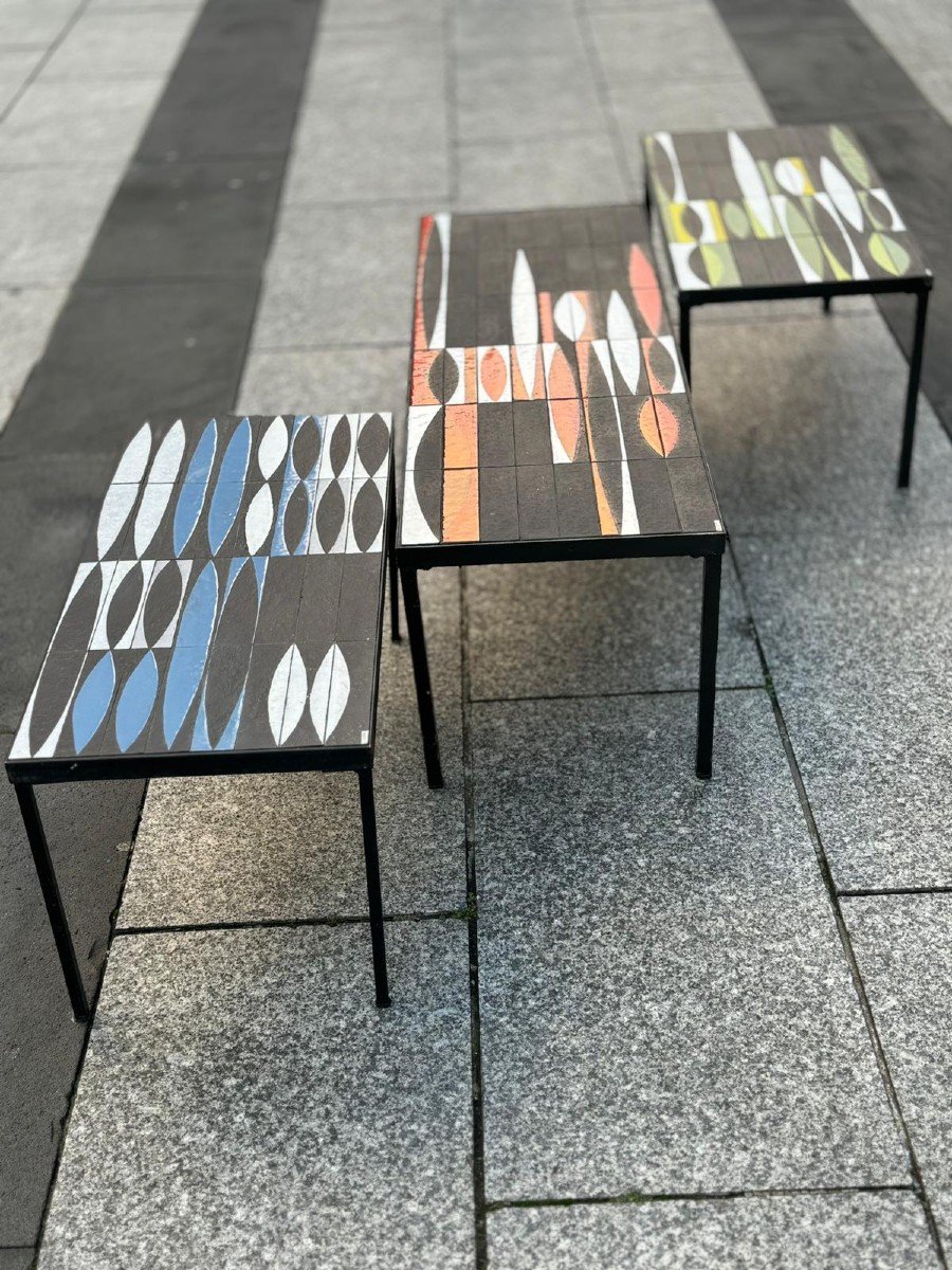 Rares Tables Basses Roger Capron 1950-1960-photo-3
