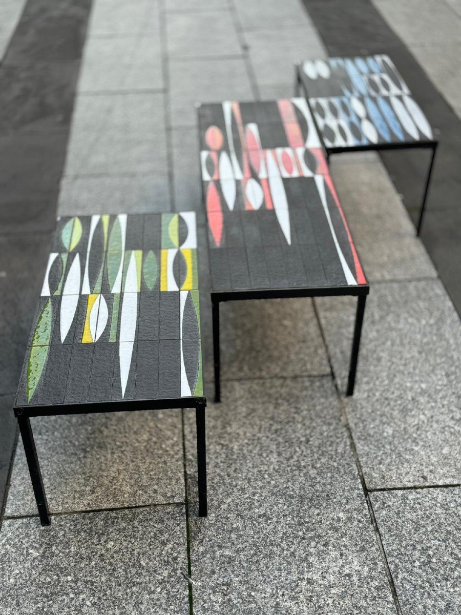 Rares Tables Basses Roger Capron 1950-1960-photo-6