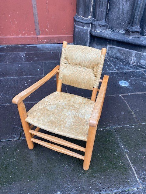 Fauteuil Charlotte Perriand D21 Chamrousse-photo-1