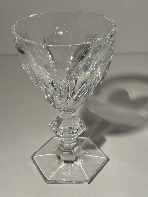 Important Lot De 20 Verres Cristal Baccarat Harcourt-photo-3