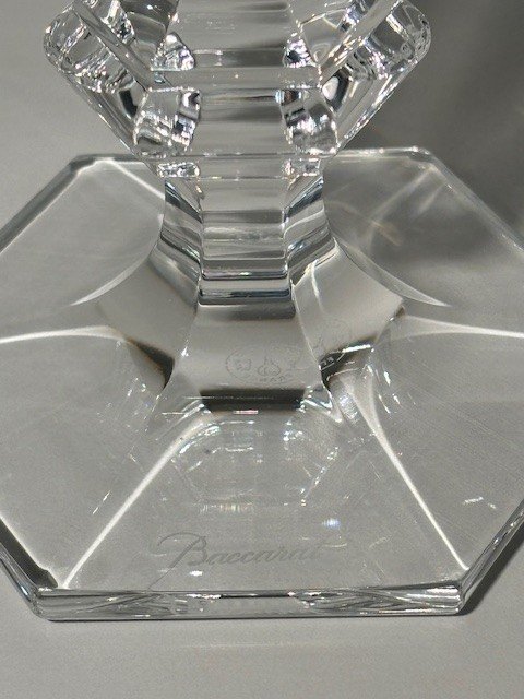 Important Lot De 20 Verres Cristal Baccarat Harcourt-photo-5