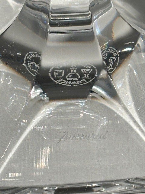Important Lot De 20 Verres Cristal Baccarat Harcourt-photo-6