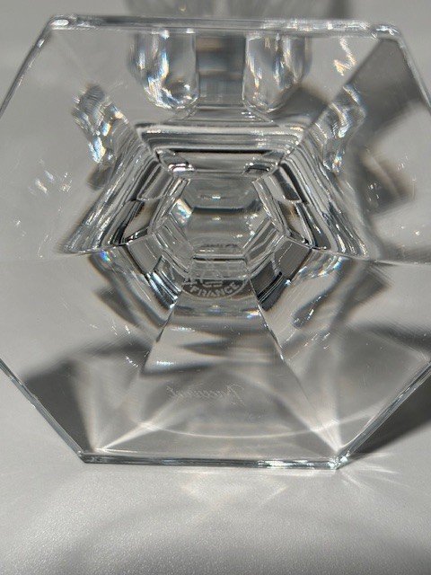 Important Lot De 20 Verres Cristal Baccarat Harcourt-photo-8